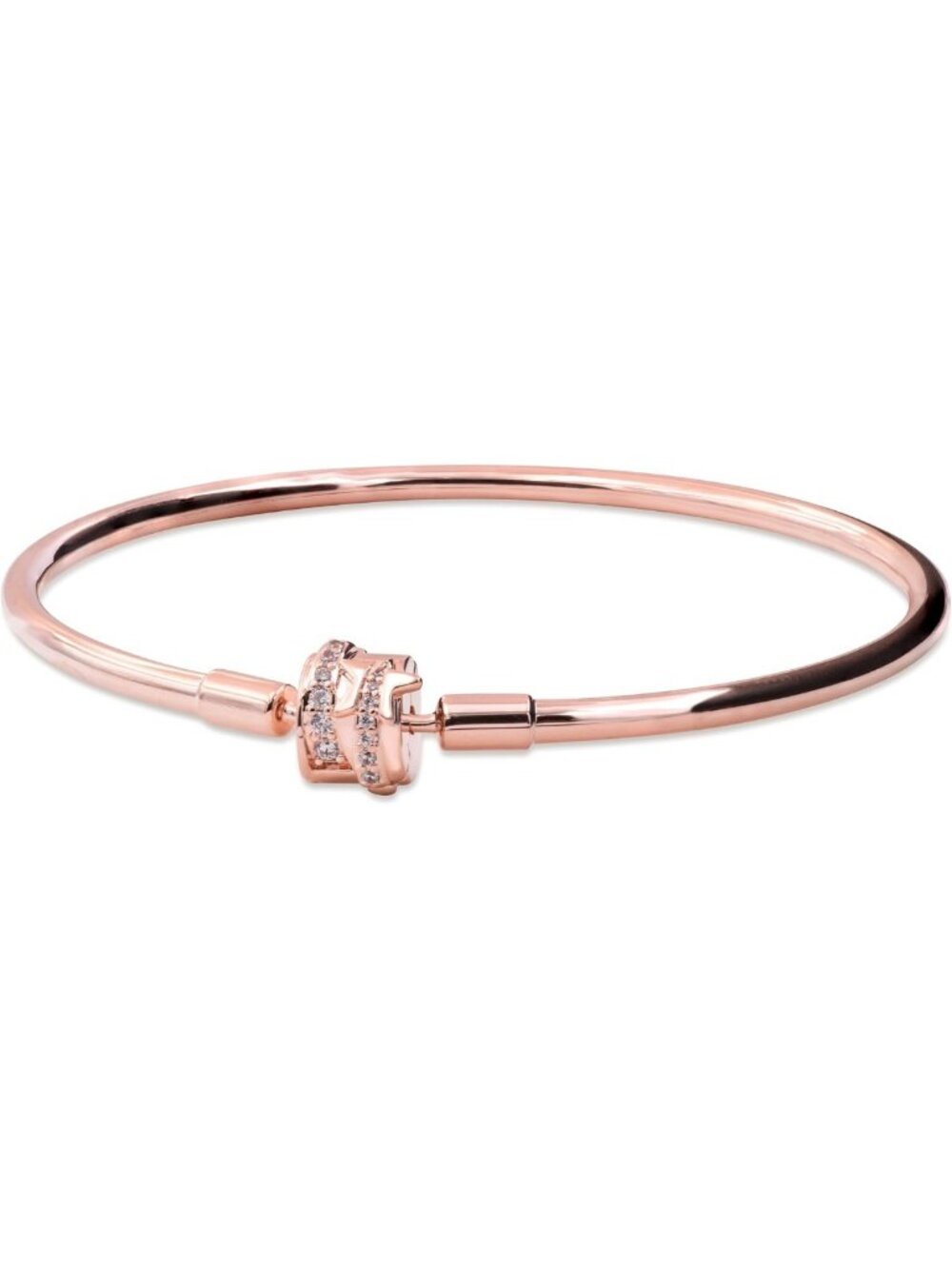 Sparkling Shooting Star Clasp Bangle Bracelet - Elegant Jewelry Gift for Her